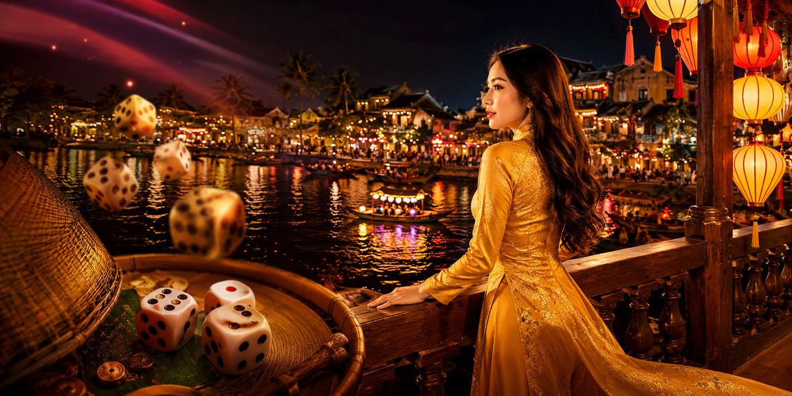 Không gian Hội An với xúc xắc Tài Xỉu – hình ảnh casino truyền thống và hiện đại